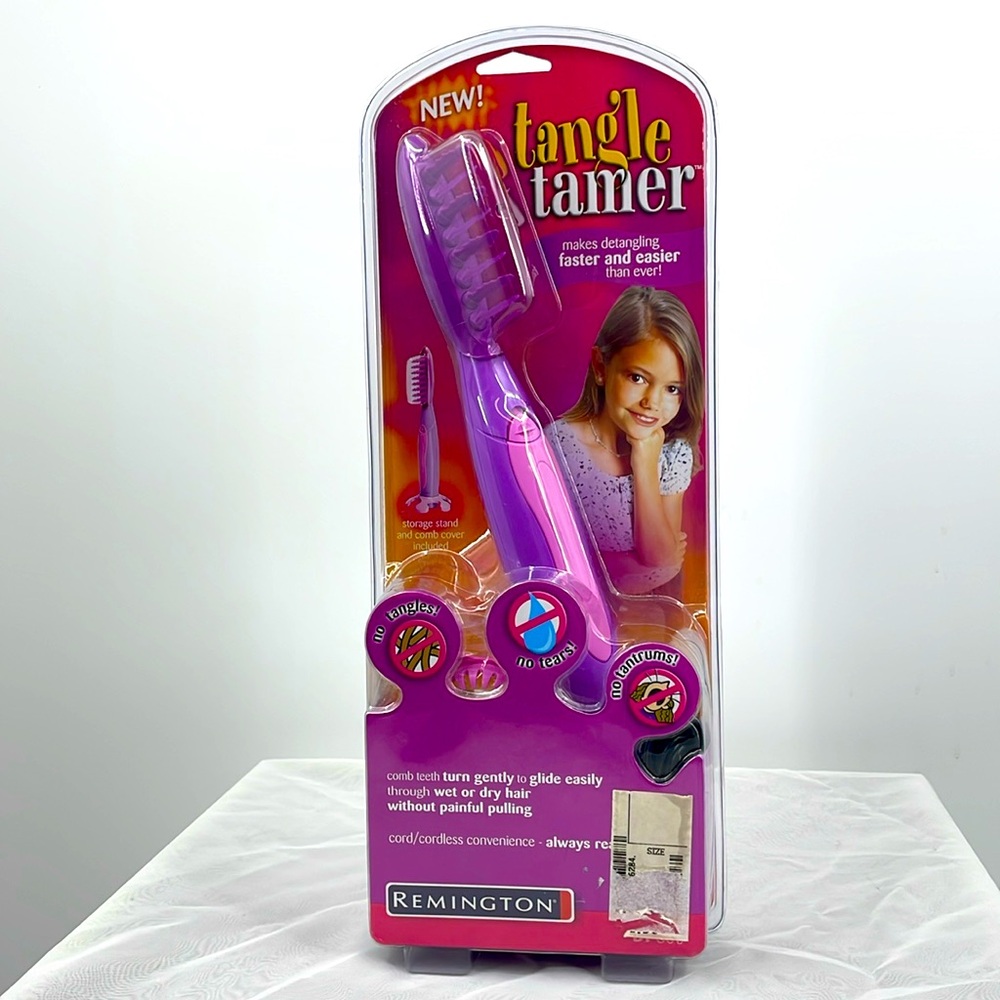 Vintage Y2K Remington Tangle Tamer DT-800 Electric Detangling Comb Sealed NWT